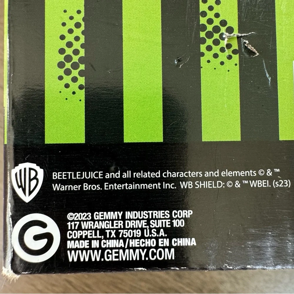 Gemmy Beetlejuice Airblown Inflatable Light Up Car Buddy